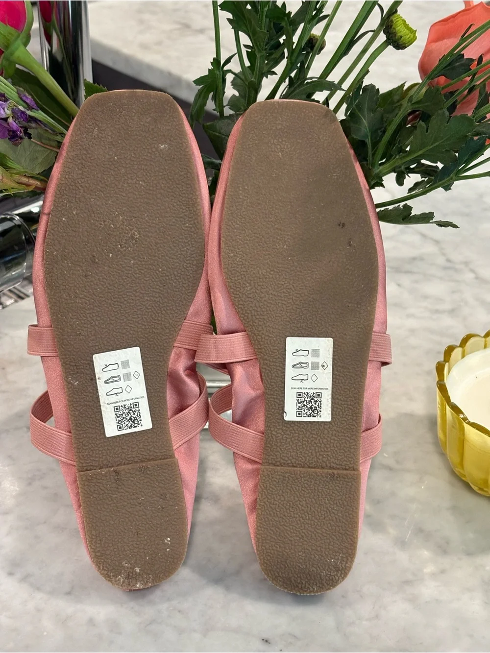 Pink Satin Strappy Women’s Sandals
